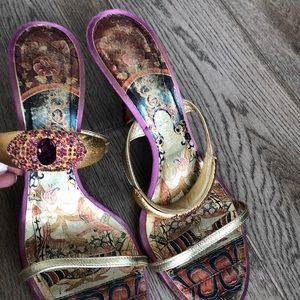 Guiseppe Zanotti sandals size 39 1/2, fits 8 1/2